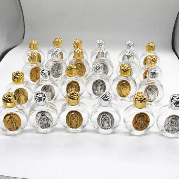 Holy Water Bottle Jesus Christ Catholic Church Utensils Virgin Mary Statues Orthodox Gift Religious