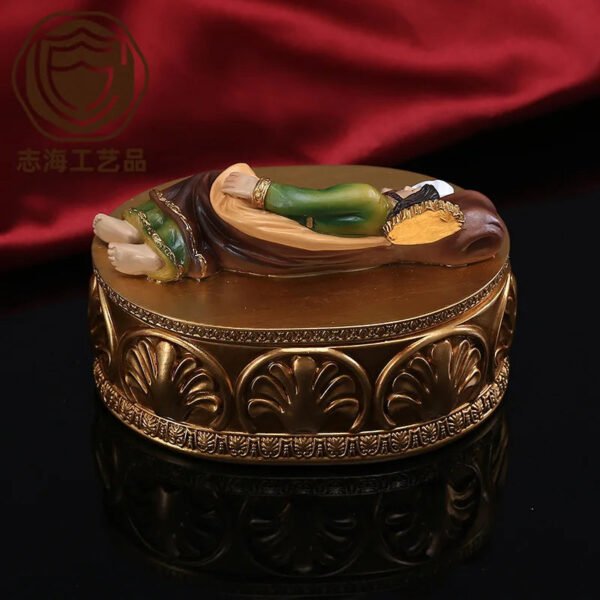 Home Decor St.Joseph Jewelry Box Religious Catholic Statue Earring Organizer Necklace Orthodox Resin Crafts Church Utensils