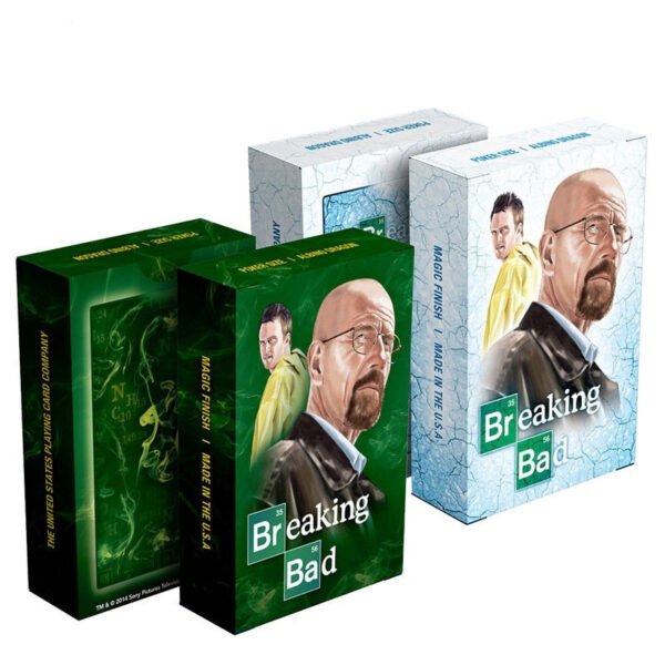 Hot America TV show Breaking Bad poker card set paper playing cards deck embossed surface Mr White novelty present   Game related