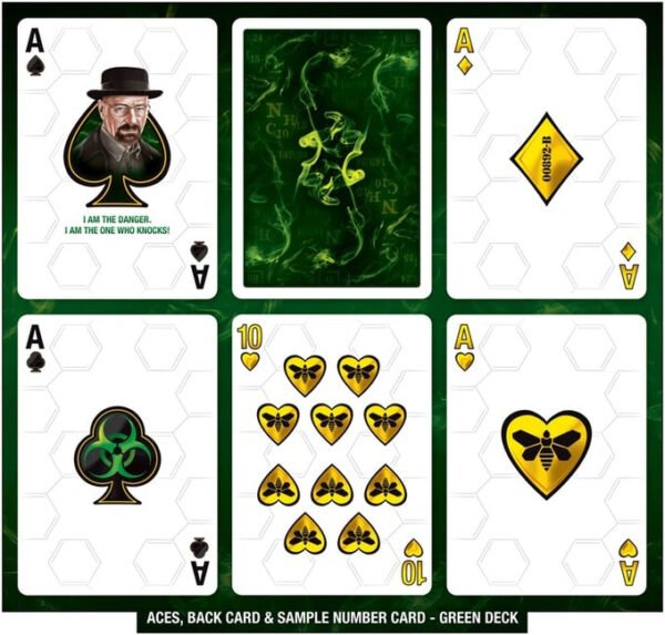 Hot America TV show Breaking Bad poker card set paper playing cards deck embossed surface Mr White novelty present   Game related