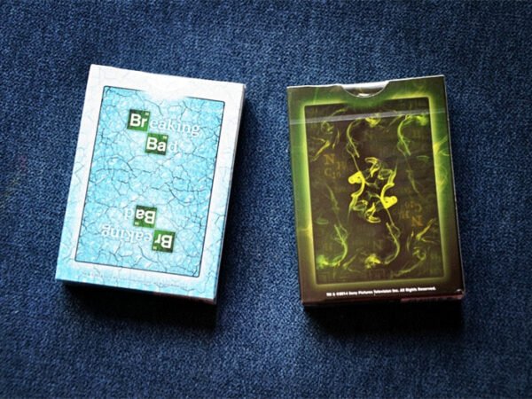 Hot America TV show Breaking Bad poker card set paper playing cards deck embossed surface Mr White novelty present   Game related