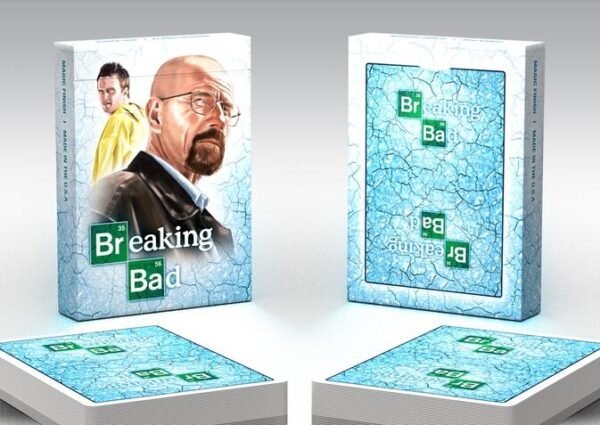 Hot America TV show Breaking Bad poker card set paper playing cards deck embossed surface Mr White novelty present   Game related