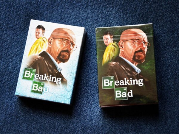 Hot America TV show Breaking Bad poker card set paper playing cards deck embossed surface Mr White novelty present   Game related