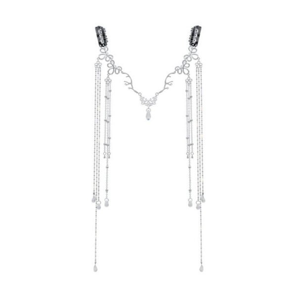 Magicun Immortal Into The Heart Of Retro Handmade Water Drop Fringe Face Curtain Forehead Eyebrow Pendant Hairband