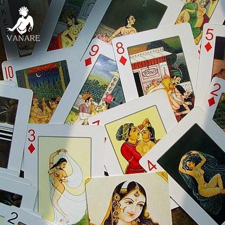 India style sexy poker set sex playing cards different arts pokers present to friends couple collection playing card sets   Game related