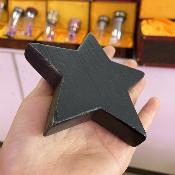 Islam Star Moon Crystal Ball Resin Base Sphere Display Stand Office Home Decor Crafts Ornaments