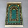Islamic Prayer Mat Velvet Muslim Rug Worship Blanket Flool Carpet Washable Home Decor Church Utensils