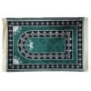 Islamic Prayer Mat Velvet Muslim Rug Worship Blanket Flool Carpet Washable Home Decor Church Utensils