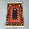 Islamic Prayer Mat Velvet Muslim Rug Worship Blanket Flool Carpet Washable Home Decor Church Utensils