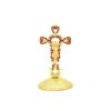 Jesus Cross Catholic Church Utensils Religious Christ Oil Dripping Ornament Car Metal Crafts Orthodox Crucifixo Gift