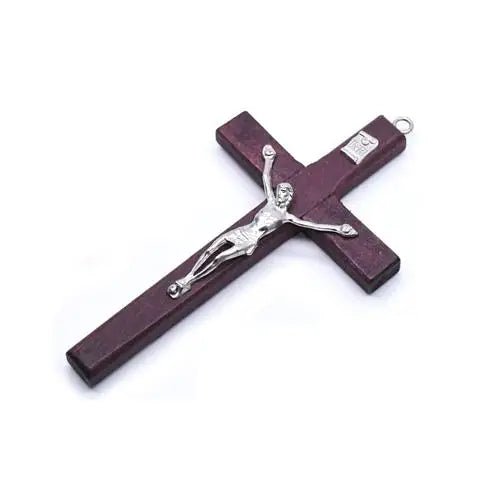Jesus Cross Figure Wood Orthodox Catholic Church Utensils Religious Prayer Christ Home Decoration