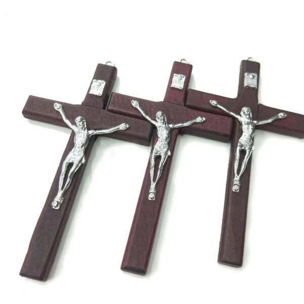 Jesus Cross Figure Wood Orthodox Catholic Church Utensils Religious Prayer Christ Home Decoration