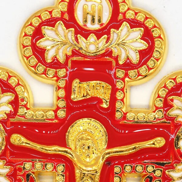 Jesus Cross Hand Prayer Orthodox Christ Religious Catholic Church Utensils Home Decoration