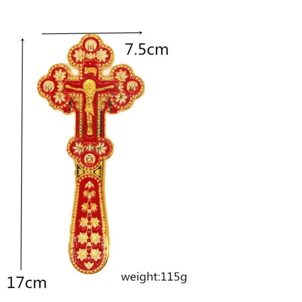 Jesus Cross Hand Prayer Orthodox Christ Religious Catholic Church Utensils Home Decoration