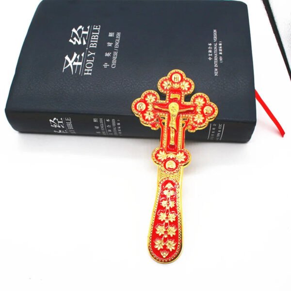 Jesus Cross Hand Prayer Orthodox Christ Religious Catholic Church Utensils Home Decoration