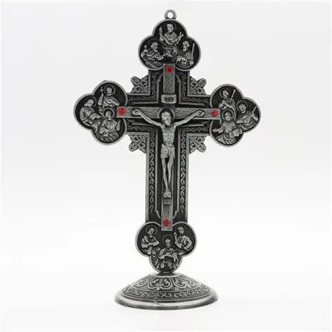 Jesus Cross Home Decor Catholic Church Utensils Crucifixo Orthodox Icons Christ Religious Christmas Priest
