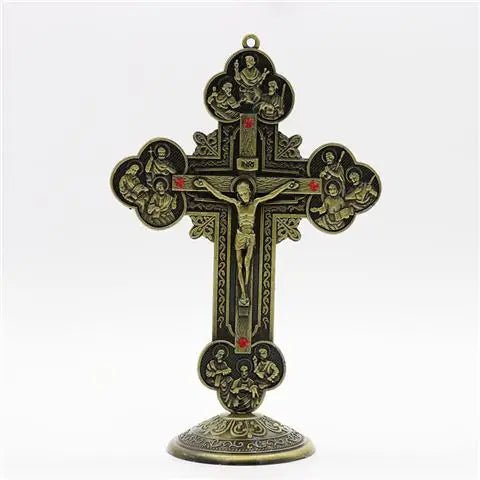 Jesus Cross Home Decor Catholic Church Utensils Crucifixo Orthodox Icons Christ Religious Christmas Priest