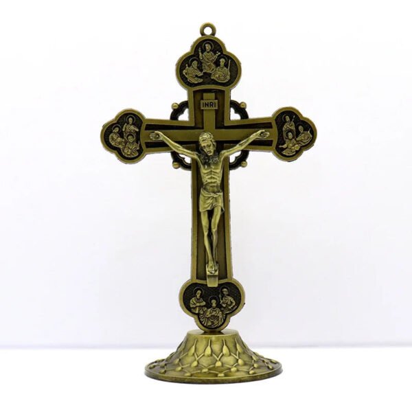 Jesus Cross Home Decor Catholic Church Utensils Crucifixo Orthodox Icons Christ Religious Christmas Priest