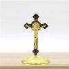 Jesus Cross Home Decor Catholic Priest Car Christ Church Utensils Orthodox Icon Metal Christmas Crucifixo Religious Gift
