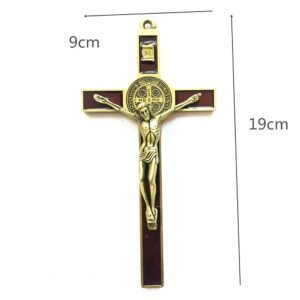 Jesus Cross Home Decoration Wall Christ Church Utensils Religion Catolica