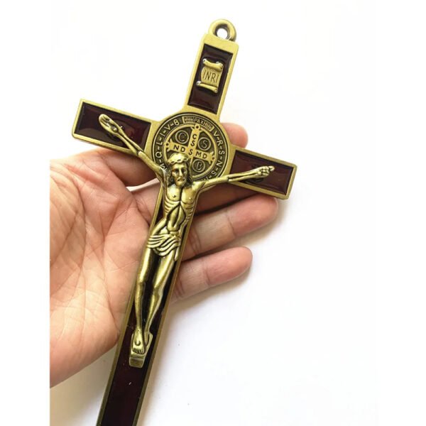 Jesus Cross Home Decoration Wall Christ Church Utensils Religion Catolica