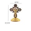 Jesus Cross Icons Orthodox Crucifix Home Decoration Religious Church Utensils Relic Catholic Wall Decor