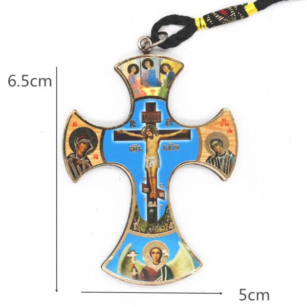 Jesus Cross Orthodox Wood Christ Catholic Church Utensils Religious Prayer Crucifix Christmas Gift