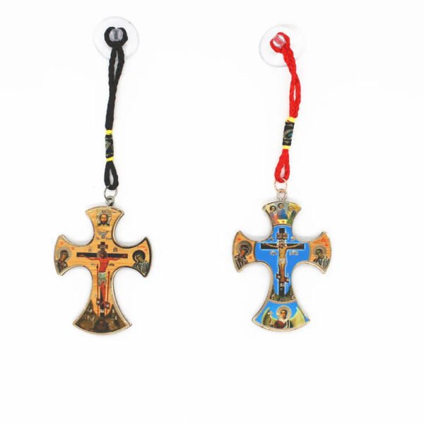 Jesus Cross Orthodox Wood Christ Catholic Church Utensils Religious Prayer Crucifix Christmas Gift