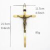 Jesus Cross Wall Decor Church Crucifix Religious Catholic Prayer Orthodox Cross Christ