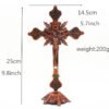 Jesus Cross Wall Decoration Home Orthodox Christ Church Utensils Catholic Religious Priest
