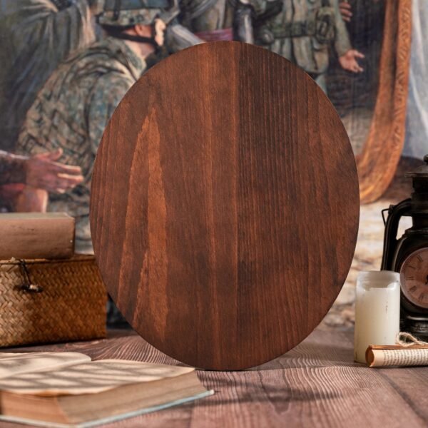 Jesus praying oval wooden plaque, religious saint statue, catholic statue, home wall hanging decoration, gift for christians