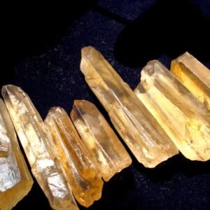 Magicun Crystal~Jewelry Healing Stone Natural Citrine Column  Stone Crystal Column