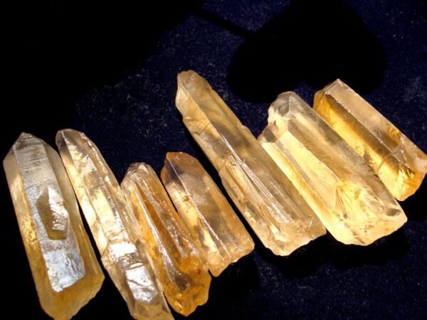 Magicun Crystal~Jewelry Healing Stone Natural Citrine Column  Stone Crystal Column