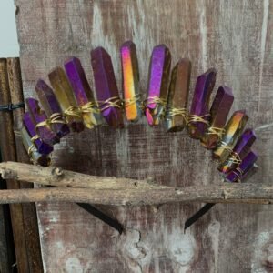 Jewelry, , brown crystal headband, crystal crown, Wicca accessories, party shooting props, decoration dress gift