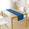Jewish Hanukkah Table Runner Festival Decor Tablecloth Table Cover