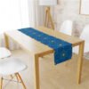 Jewish Hanukkah Table Runner Festival Decor Tablecloth Table Cover