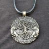 Viking Magic~Key Ring Wolf Animal viking amulet Jewelry Keyring tree of life Pendant Keychain GIft Men