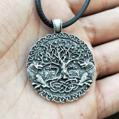 Viking Magic~Key Ring Wolf Animal viking amulet Jewelry Keyring tree of life Pendant Keychain GIft Men