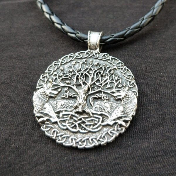 Viking Magic~Key Ring Wolf Animal viking amulet Jewelry Keyring tree of life Pendant Keychain GIft Men