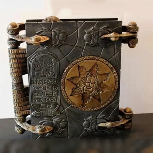Key Of Hamunaptra The Mummy Prop Book Of The Dead Book Of The Living Easter Gift Easter Can Be Opened Book Box 2022 Home Decor - Figurines & Miniatures