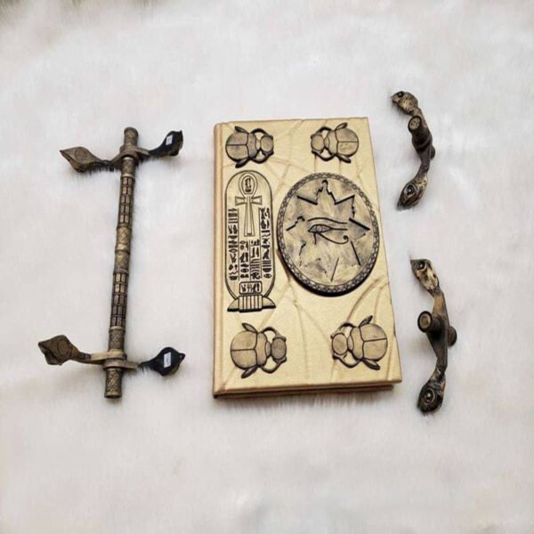 Key Of Hamunaptra The Mummy Prop Book Of The Dead Book Of The Living Easter Gift Easter Can Be Opened Book Box 2022 Home Decor - Figurines & Miniatures