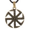 Kolovrat Pendant Slavic Kolovrat Pendants Viking Kolovrat Amulet Pagan Jewelry