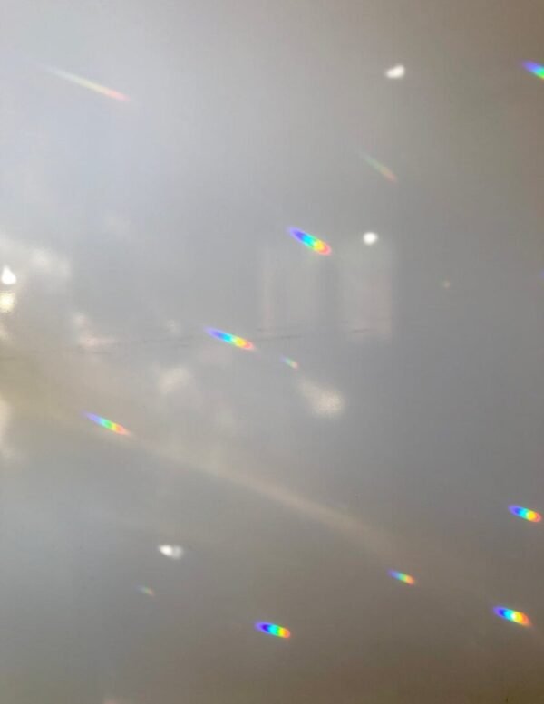 Large Tear Drop Light Catcher Sun Catcher Personalized Gifts, Ornaments Gratitude Gift Care Package Boho