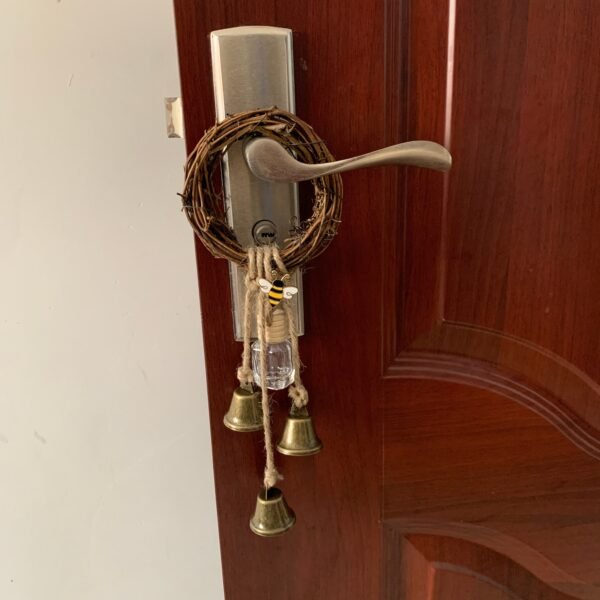 Large set of Witch Bells Mini witch broom Door Bell Protection Charm Wicca Decor Altar Decor Magick Witchcraft Celtic Door Bells  Wall Decor