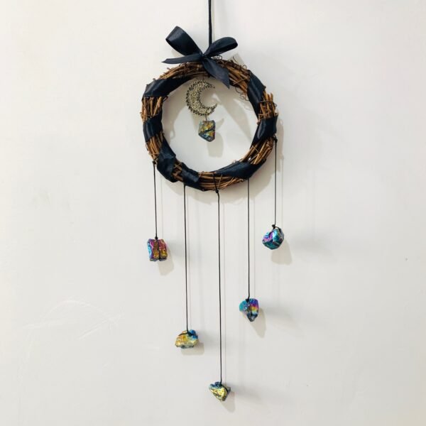 Large set of Witch Bells Mini witch broom Door Bell Protection Charm Wicca Decor Altar Decor Magick Witchcraft Celtic Door Bells  Wall Decor