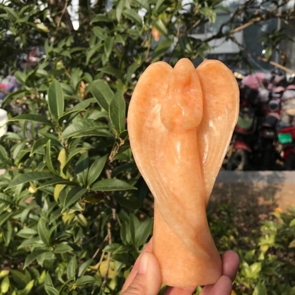 Stone Home Decor | Stone Figurines | Angel Figurine | Stone Statue - Size！natural Crystal