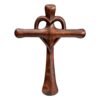Love Wooden Cross Heart Shape Cross Christian Interior Wall Decor Wall Hanging Hand Carved Wooden Cross Christian Faith Heart