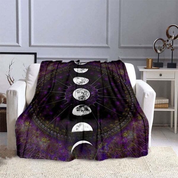 Lunar Cycle Manifestation Blanket