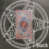 Luxury Gold Foil Tarot Card Hot Stamping PVC Waterproof and Wear-resistant Board Game Card Divination with Paper Instructions