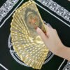 Luxury Gold Foil Tarot Card Hot Stamping PVC Waterproof and Wear-resistant Board Game Card Divination with Paper Instructions
